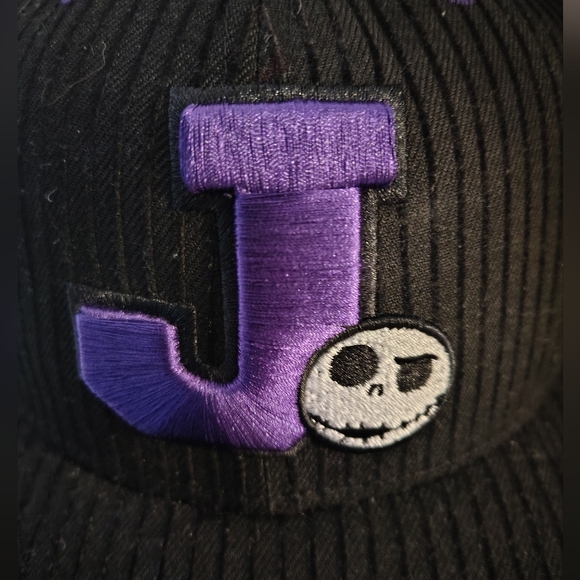 New Era X Disney The Nightmare Before Christmas Jack Skellington Letter Cap - Picture 2 of 8